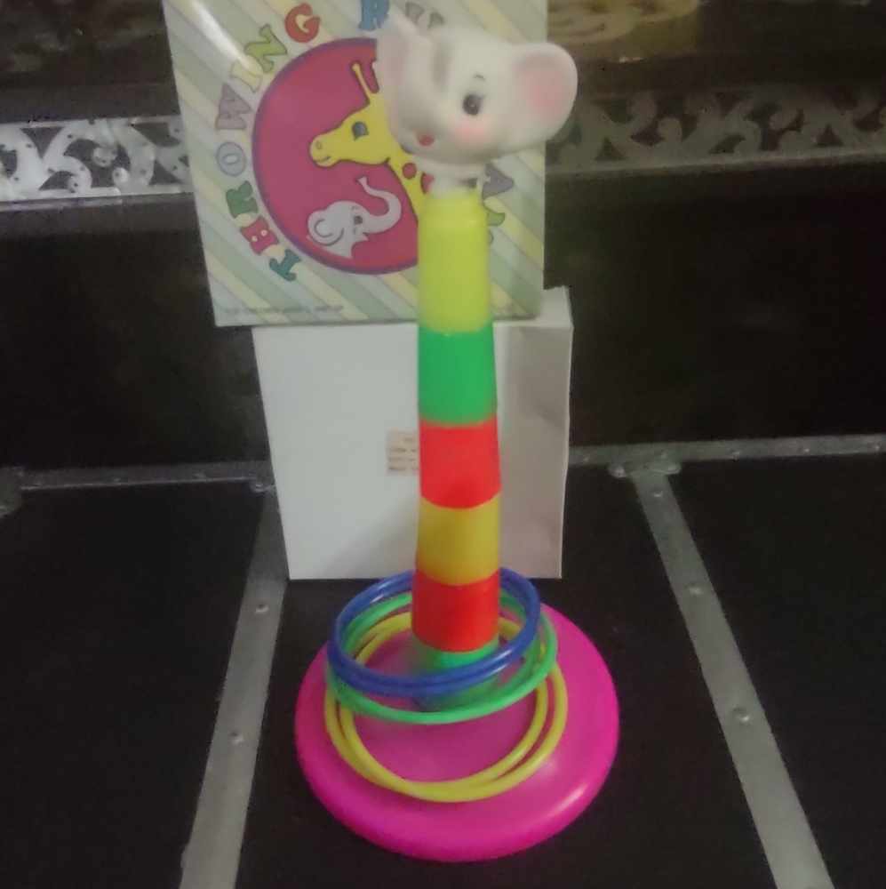 Vintage RARE Throwing ring game  new in box